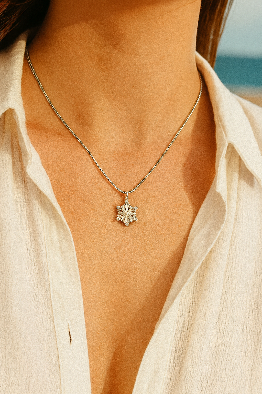 Frozen Ice Necklace